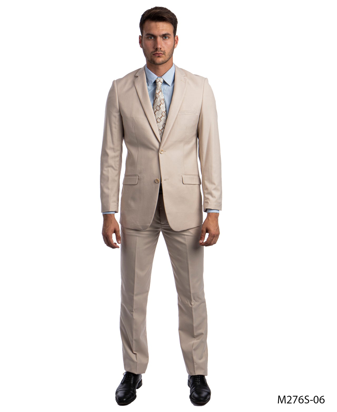 Tan Suits 2 PC, Slim Fit - Hattitude