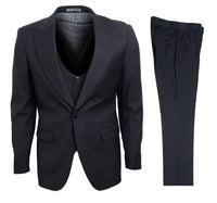 Thumbnail for Charcoal Stacy Adams Men's Suit - Hattitude