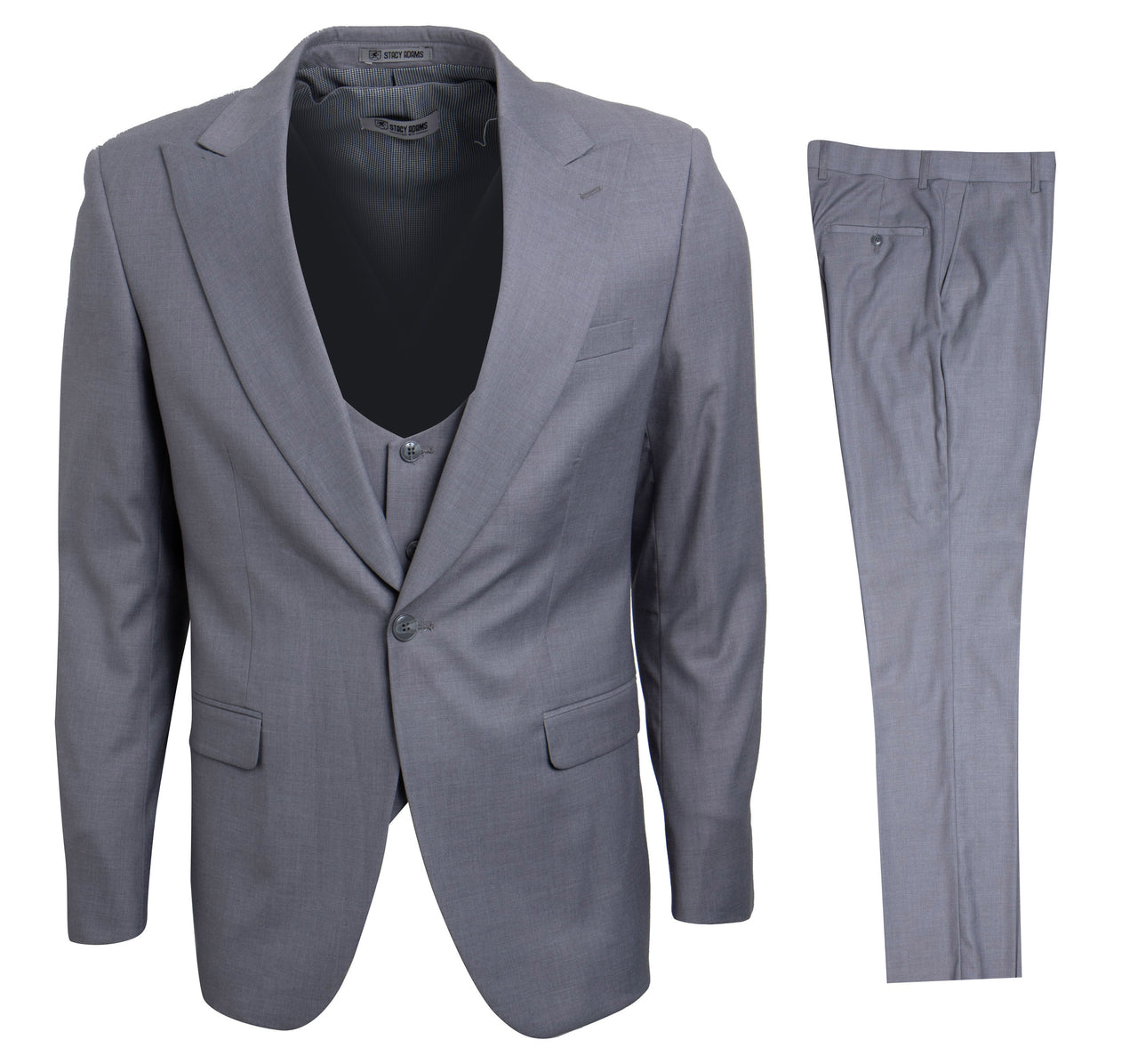 Light Grey Stacy Adams Men's Suit - Hattitude