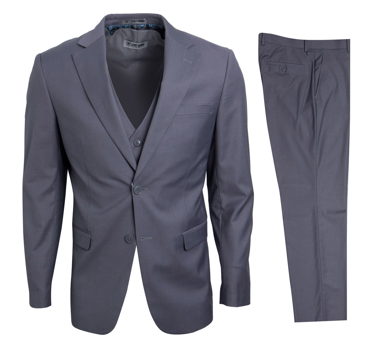 Mid Grey Stacy Adams Men's Suit - Hattitude