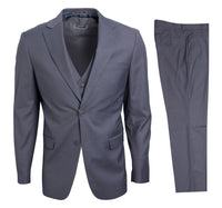 Thumbnail for Mid Grey Stacy Adams Men's Suit - Hattitude