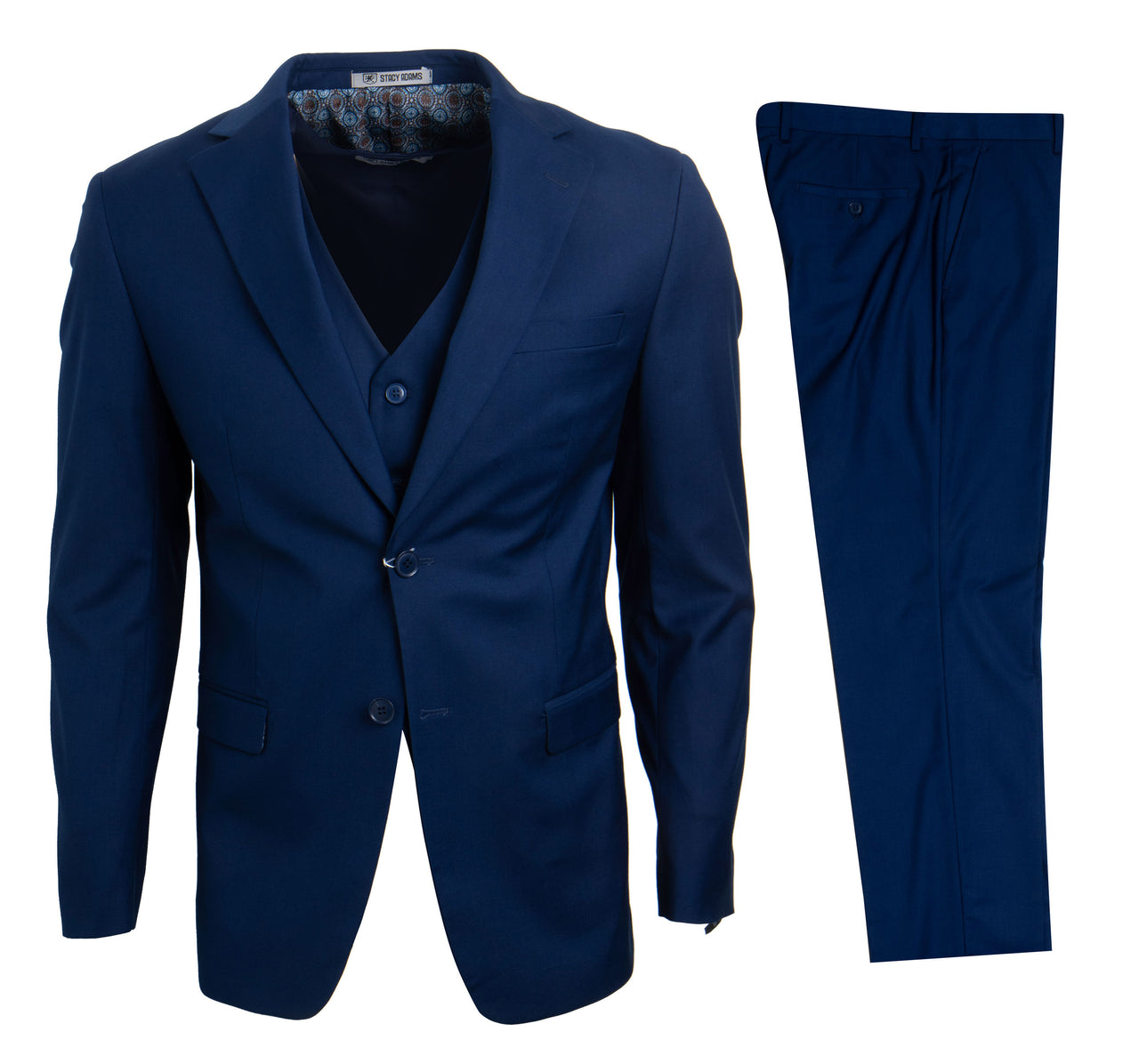 Indigo Stacy Adams Men's Suit - Hattitude