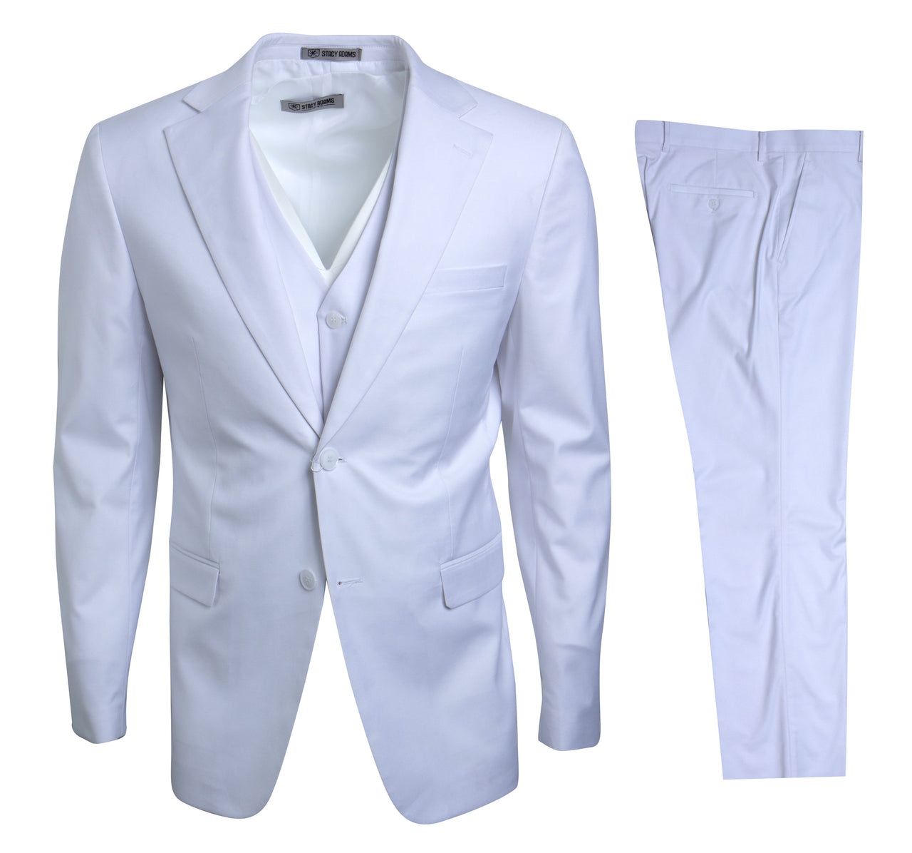 White Stacy Adams Men's Suit - Hattitude