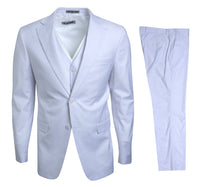Thumbnail for White Stacy Adams Men's Suit - Hattitude