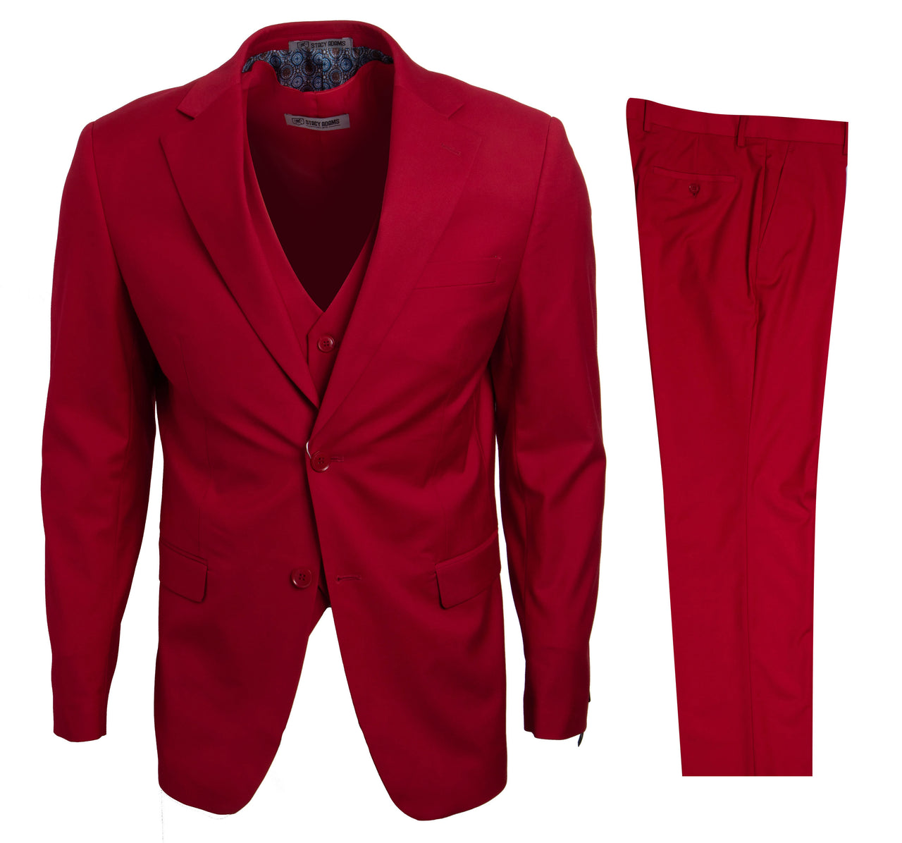 Red Stacy Adams Men's Suit - Hattitude
