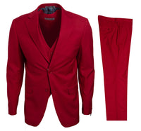 Thumbnail for Red Stacy Adams Men's Suit - Hattitude