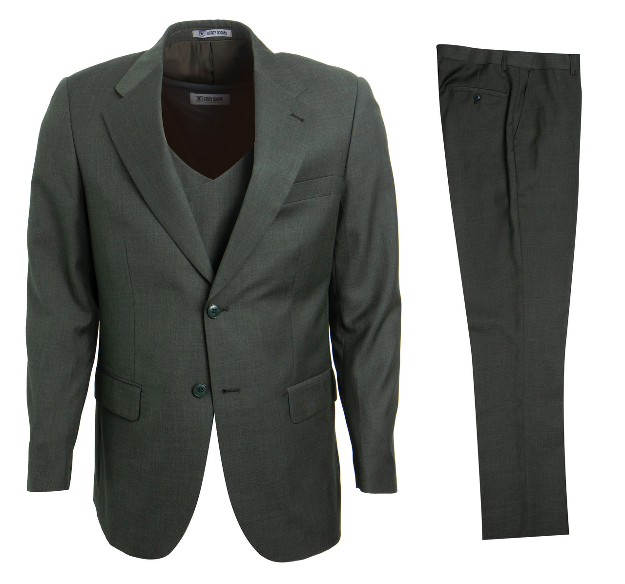 olive Stacy Adams Men's Suit - Hattitude
