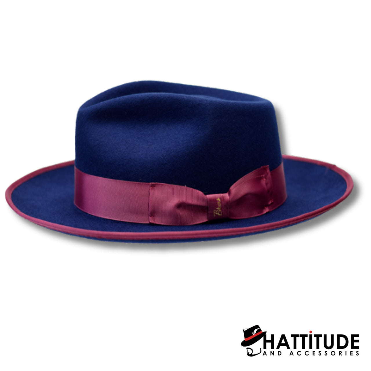 The Night Hawk-Navy and Burgundy