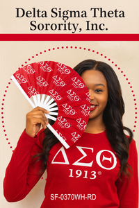 Thumbnail for Hand Fan - Delta Sigma Theta Sorority