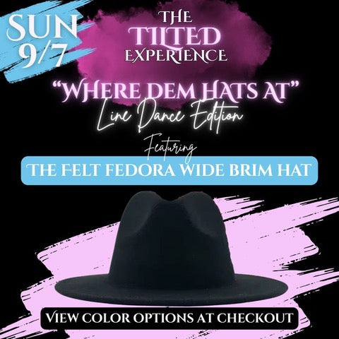 TILTED “CROWN & CONNECT” – LINE DANCE EDITION – SUNDAY 9/7 – 4-8:00pm