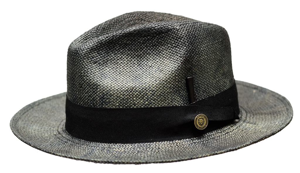Bruno Capelo Escobar ES-640 fedora Black/Natural/Grey