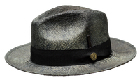 Thumbnail for Bruno Capelo Escobar ES-640 fedora Black/Natural/Grey