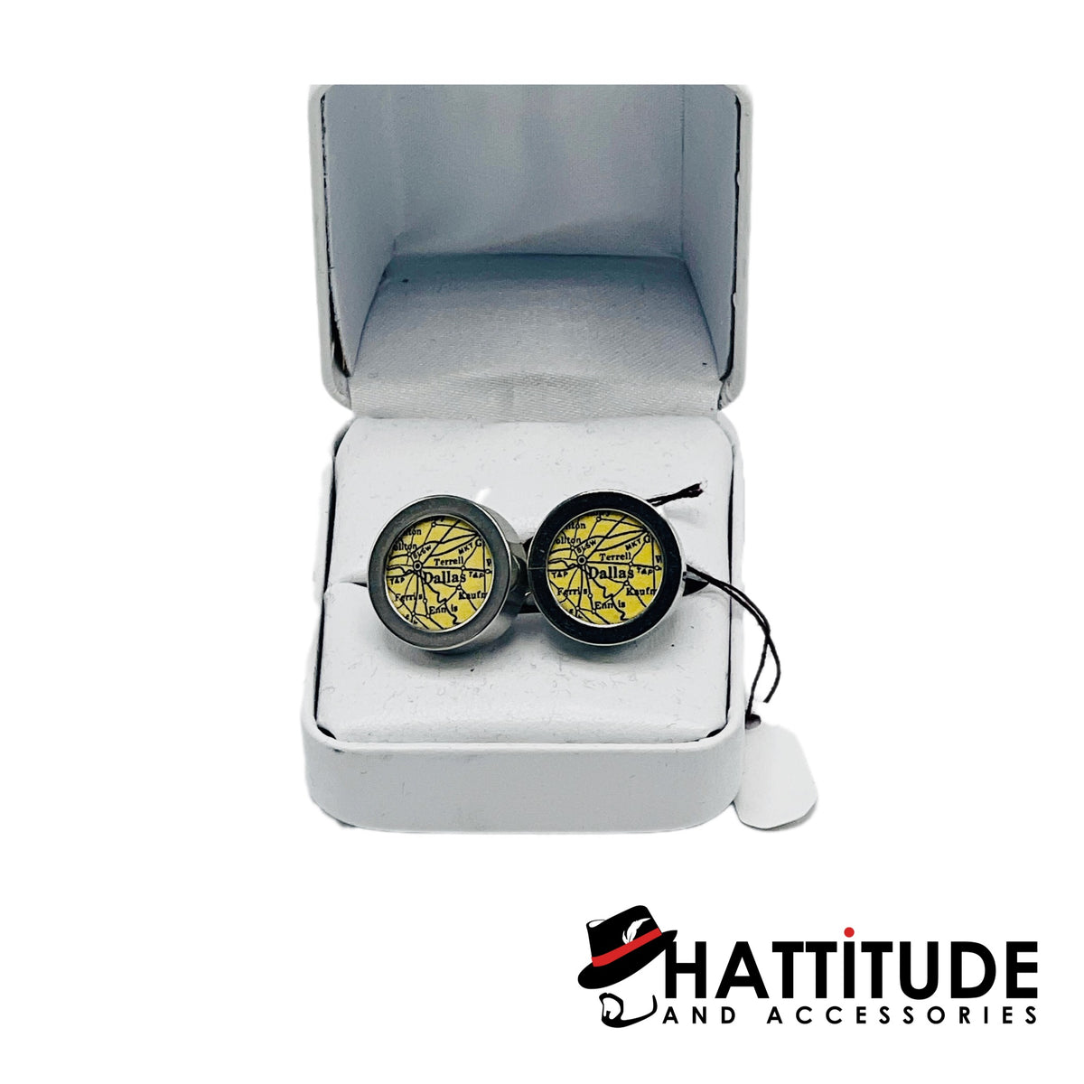 Dallas Cuff Links - Hattitude