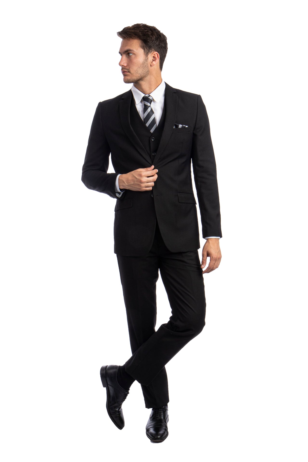 Black Suits 3 PC, Hybrid Fit - Hattitude