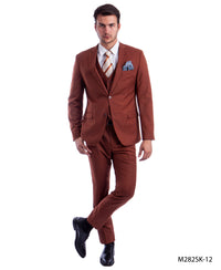 Thumbnail for Light Brown Suit For Men Formal Suits For All Ocassions - Hattitude