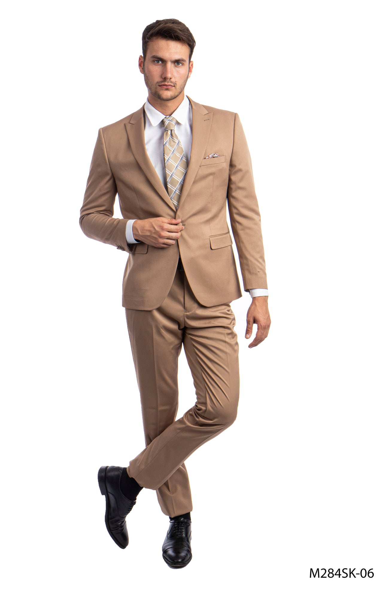 Dk.Taupe Suit For Men Formal Suits For All Ocassions - Hattitude