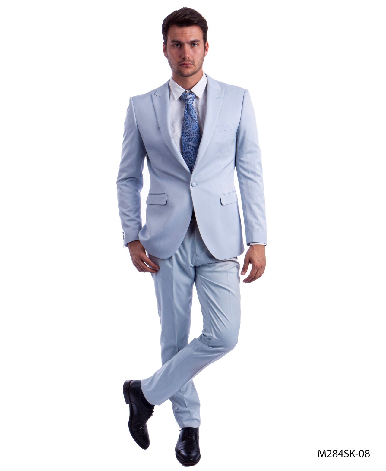 Lt.Blue Suit For Men Formal Suits For All Ocassions - Hattitude
