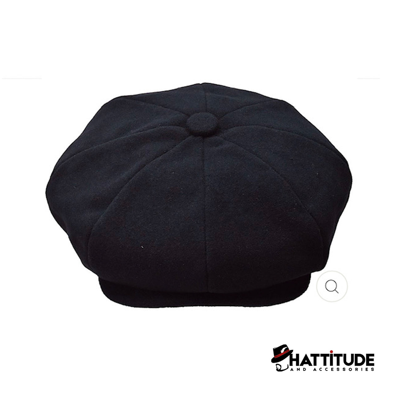 Melton Collection Black Charcoal - Hattitude