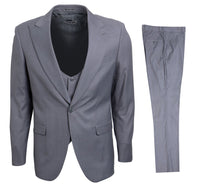 Thumbnail for Light Grey Stacy Adams Men's Suit - Hattitude