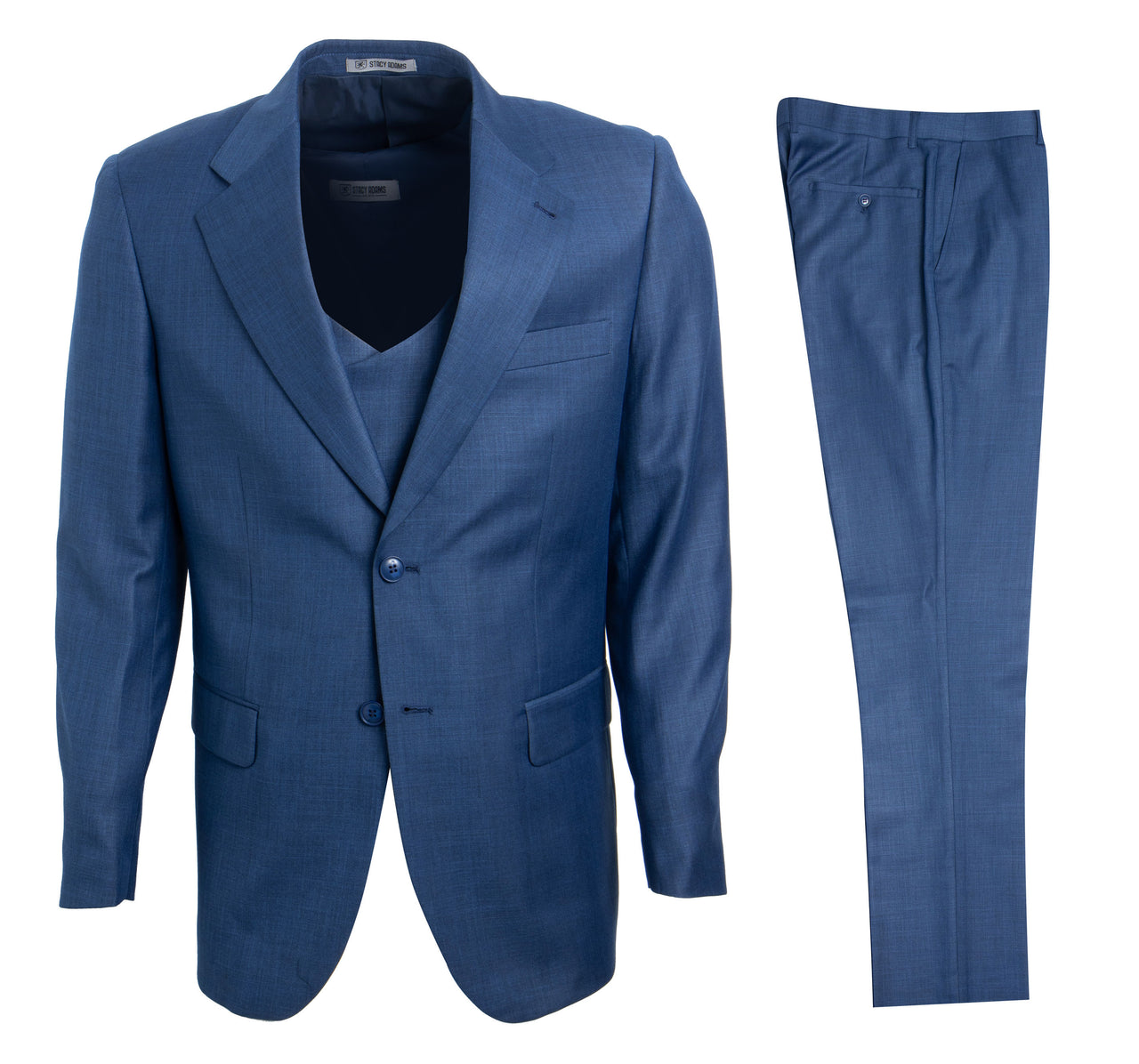 Blue Stacy Adams Men's Suit - Hattitude